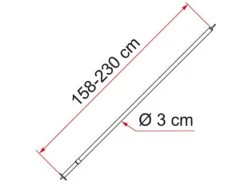 Fiamma Door Pole Staander