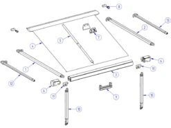 Thule Omnistor 1200 Ligger Rechts 230