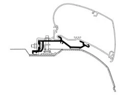 Thule Omnistor 6300 Ducato Wit Cassetteluifel -Buiten Kamperen 577793 577793 images other thule adapter ducato h2 2006 375 400 cm ecommerce