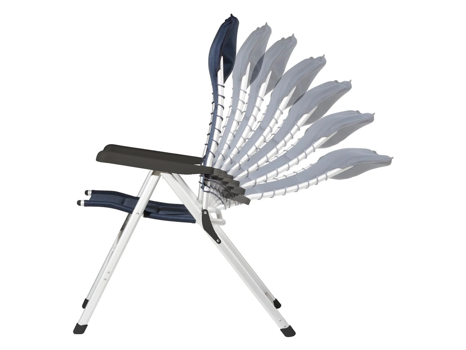 CamPart Novara Dark Blue Standenstoel 2 CamPart Novara Dark Blue Standenstoel - Afbeelding 2