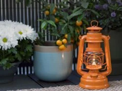 Feuerhand Baby Special 276 Pastel Orange Stormlamp -Buiten Kamperen feuerhand stormlamp oranje 3 ecommerce 254d