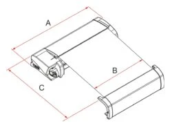 Fiamma F40Van Deep Black Cassetteluifel -Buiten Kamperen fiammaf40vandeepblack afm1 9 ecommerce 76f8 2