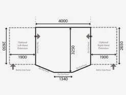 Dometic Ace Air All-Season 400 S Voortent -Buiten Kamperen kampa dometic plattegrond ace 400 s 2021 ecommerce 40fd 1