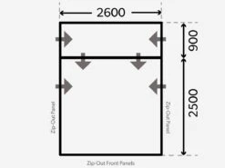 Dometic Rally Air Pro 260 Drive-Away Campertent 14 Dometic Rally Air Pro 260 Drive-Away Campertent -Buiten Kamperen kampa dometic plattegrond rally 260 drive away 2021 ecommerce 56df
