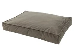Madison Medium Lounge Velours Taupe Hondenkussen