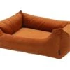 Madison Medium Velours Orange Hondenmand