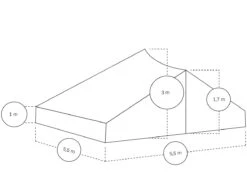 Obelink Schelde Groepstent -Buiten Kamperen obelink schelde afmeting ecommerce 79be