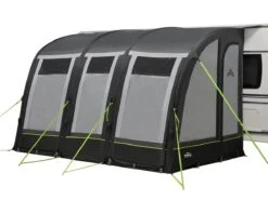 Obelink Viera 390 Easy Air Caravanvoortent -Buiten Kamperen obelink viera 390 easy air black 4 ecommerce