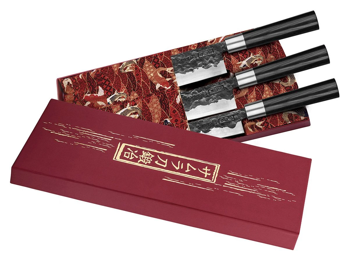 Samura Blacksmith 3-delige Messenset 4 Samura Blacksmith 3-delige Messenset - Afbeelding 4