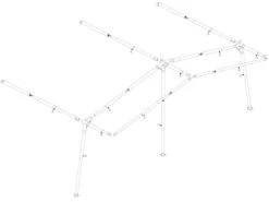 Ventura Standard 250 Prenox G14 - G16 Voortentframe