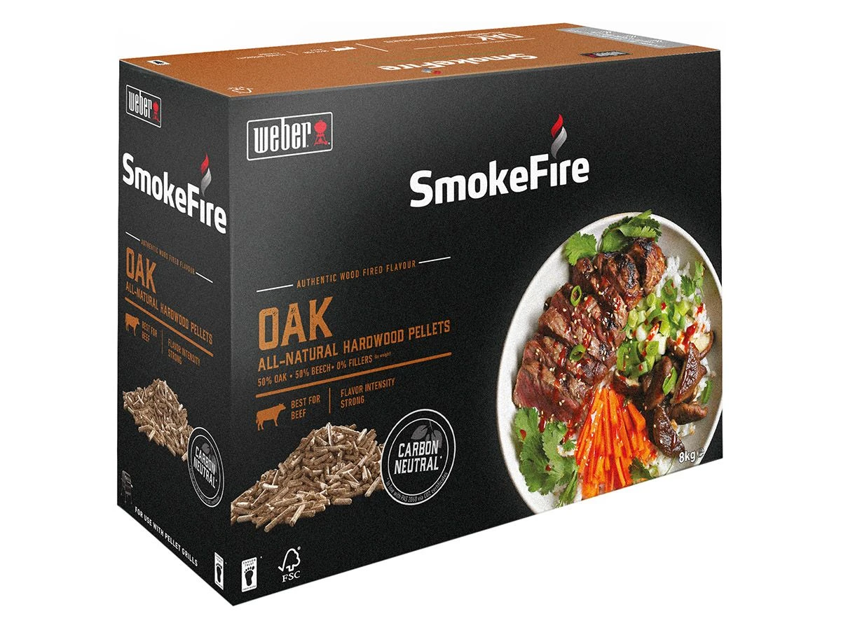 Weber Oak Pellets 1 Weber Oak Pellets